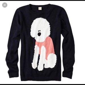 Anthropologie Poodle Sweater